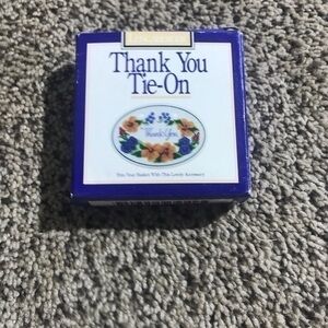 Longaberger “Thank you” tie on​